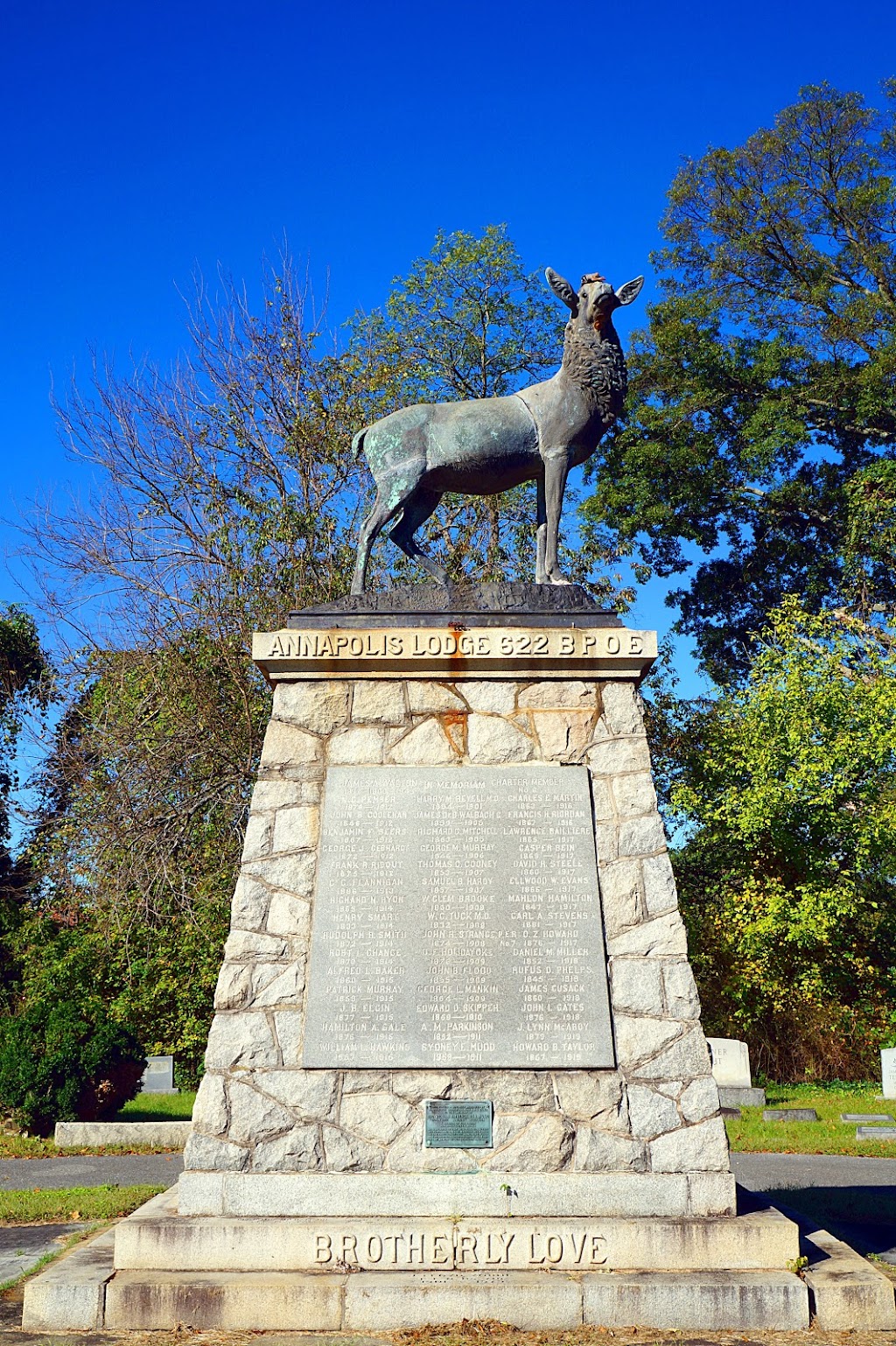 St Annes Cedar Bluff Cemetery | Northwest Street &, W Washington St, Annapolis, MD 21401, USA | Phone: (410) 353-7436