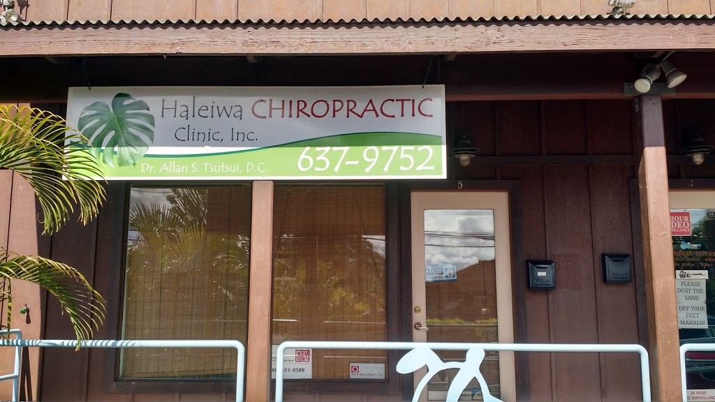 Haleiwa Chiropractic Clinic | 66-560 Kamehameha Hwy, Haleiwa, HI 96712, USA | Phone: (808) 637-9752