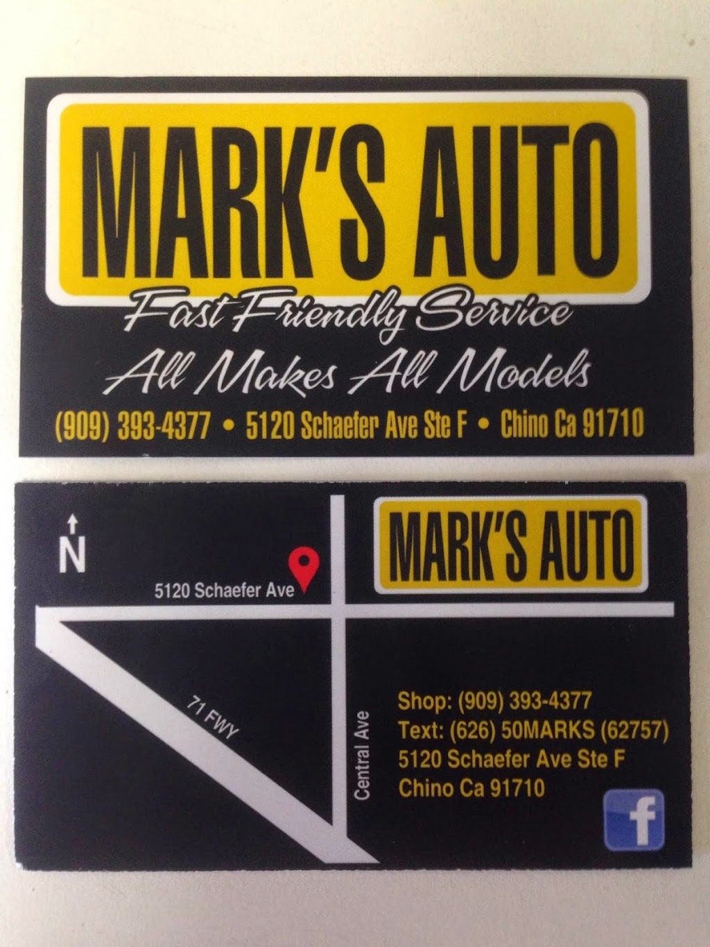 Marks Auto | 5120 Schaefer Ave f, Chino, CA 91710, USA | Phone: (909) 393-4377