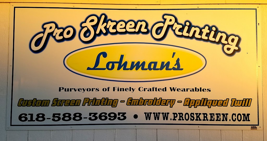 Lohmans Pro Skreen Printing | 400 S Clinton St, New Baden, IL 62265, USA | Phone: (618) 588-3693