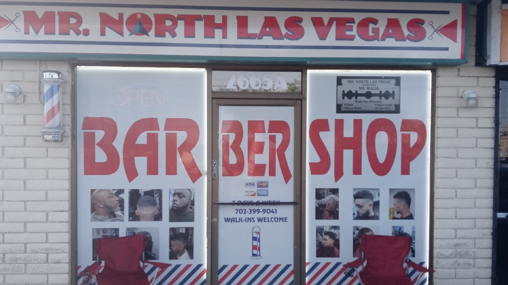 Mr. North Las Vegas Barbershop | 2665 Las Vegas Blvd N, North Las Vegas, NV 89030, USA | Phone: (702) 399-9041