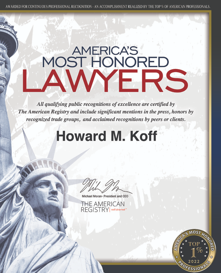 The Koff Law Firm, PLLC | 21 Everett Rd Ext suite A-2, Albany, NY 12205, USA | Phone: (518) 369-6500