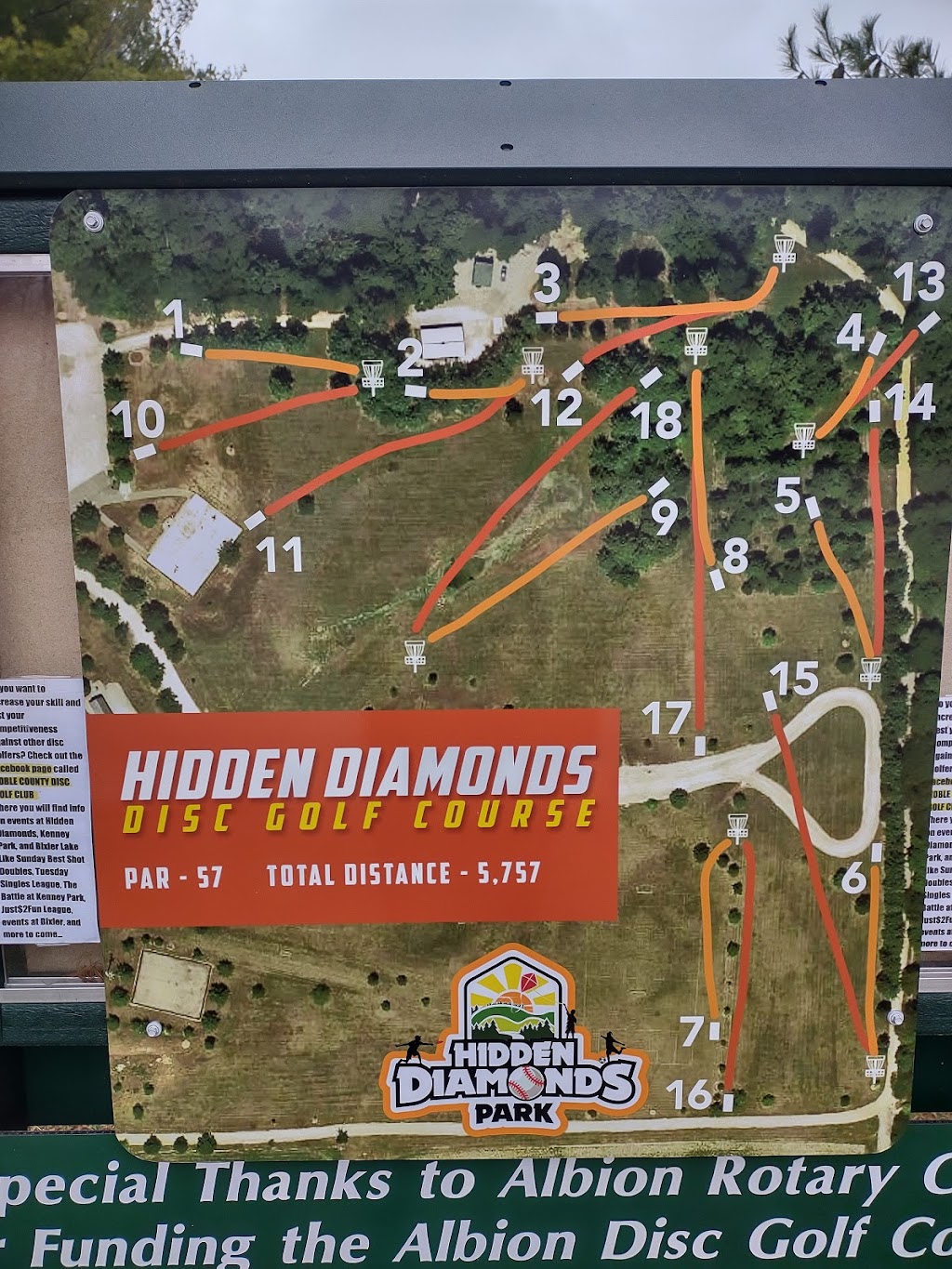 Hidden Diamonds Park | 200 Weber Rd, Albion, IN 46701, USA | Phone: (260) 636-2246