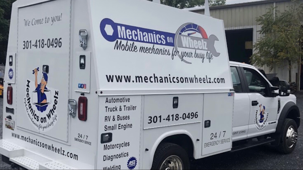 Mechanics on Wheelz | 10056 Hutzell St, Ijamsville, MD 21754, USA | Phone: (301) 418-0496