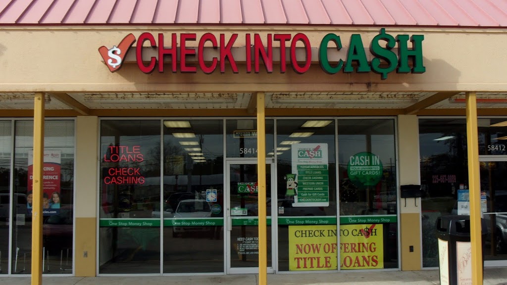 Check Into Cash | 58414 Belleview Dr, Plaquemine, LA 70764, USA | Phone: (225) 687-1487