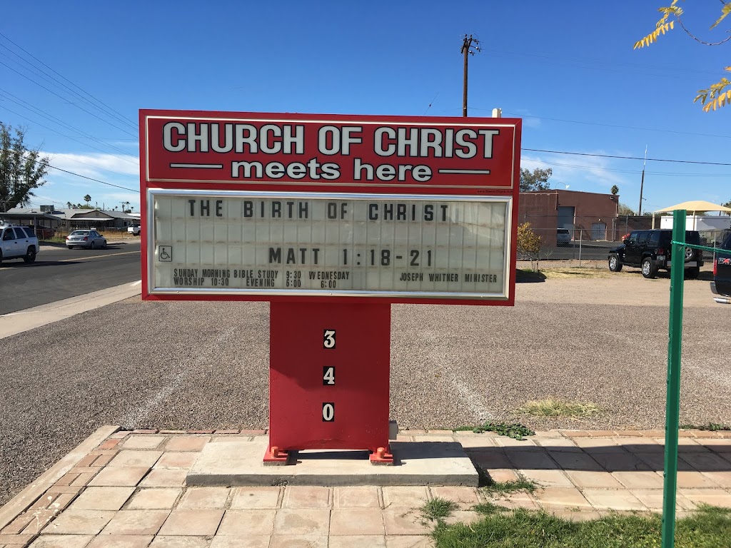 Church of Christ | 340 W Vah Ki Inn Rd, Coolidge, AZ 85128, USA | Phone: (520) 723-5965