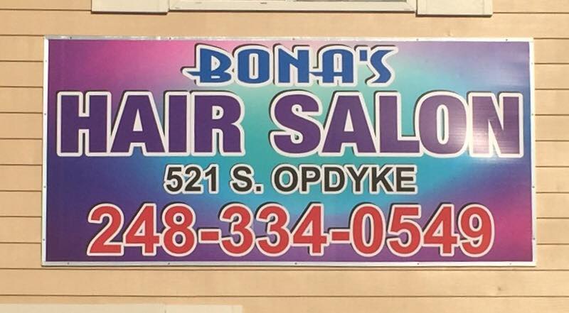 Bonas Hair Salon | 521 S Opdyke Rd, Auburn Hills, MI 48326, USA | Phone: (248) 334-0549