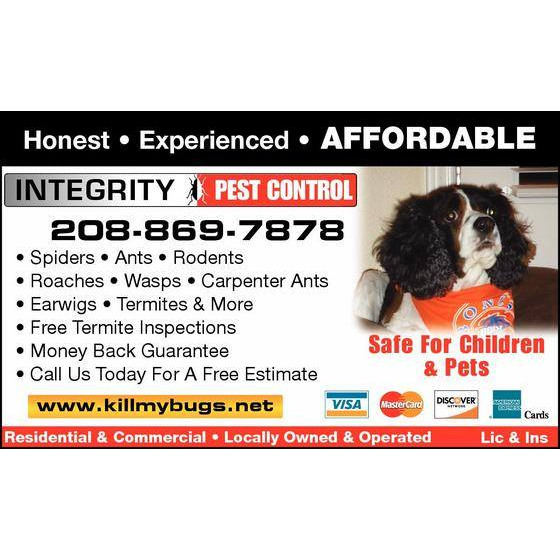 Integrity Pest Control | 3313 W Cherry Ln, Meridian, ID 83642 | Phone: (208) 869-7878