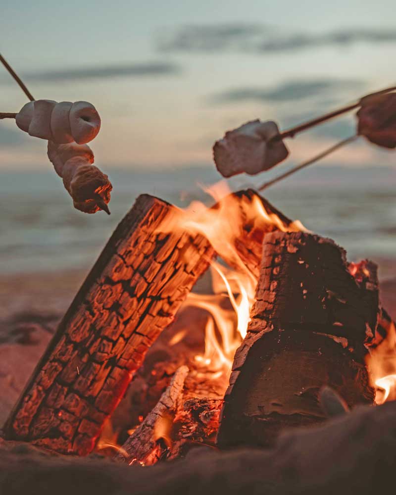 Beach Campfires | Beach Access Ramp, 521 Flagler Ave, New Smyrna Beach, FL 32169, USA | Phone: (386) 282-7494