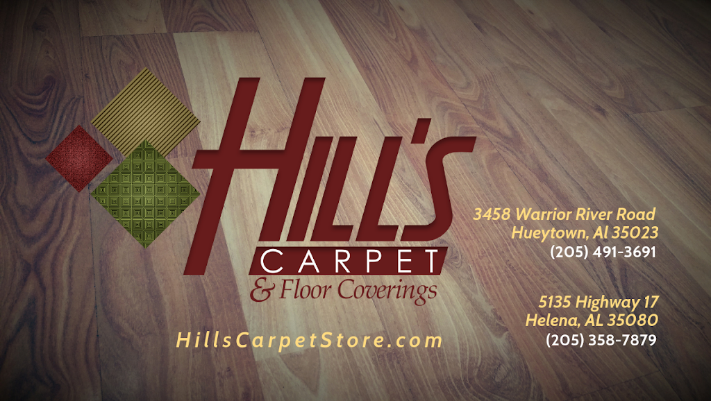 Hills Carpet & Floor Coverings | 3458 Warrior River Rd, Bessemer, AL 35023, USA | Phone: (205) 491-3691