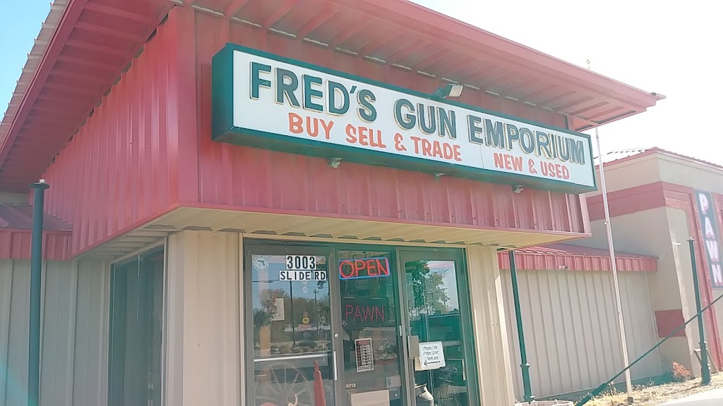 Freds Gun Emporium Ltd | 3003 Slide Rd, Lubbock, TX 79407 | Phone: (806) 799-3838