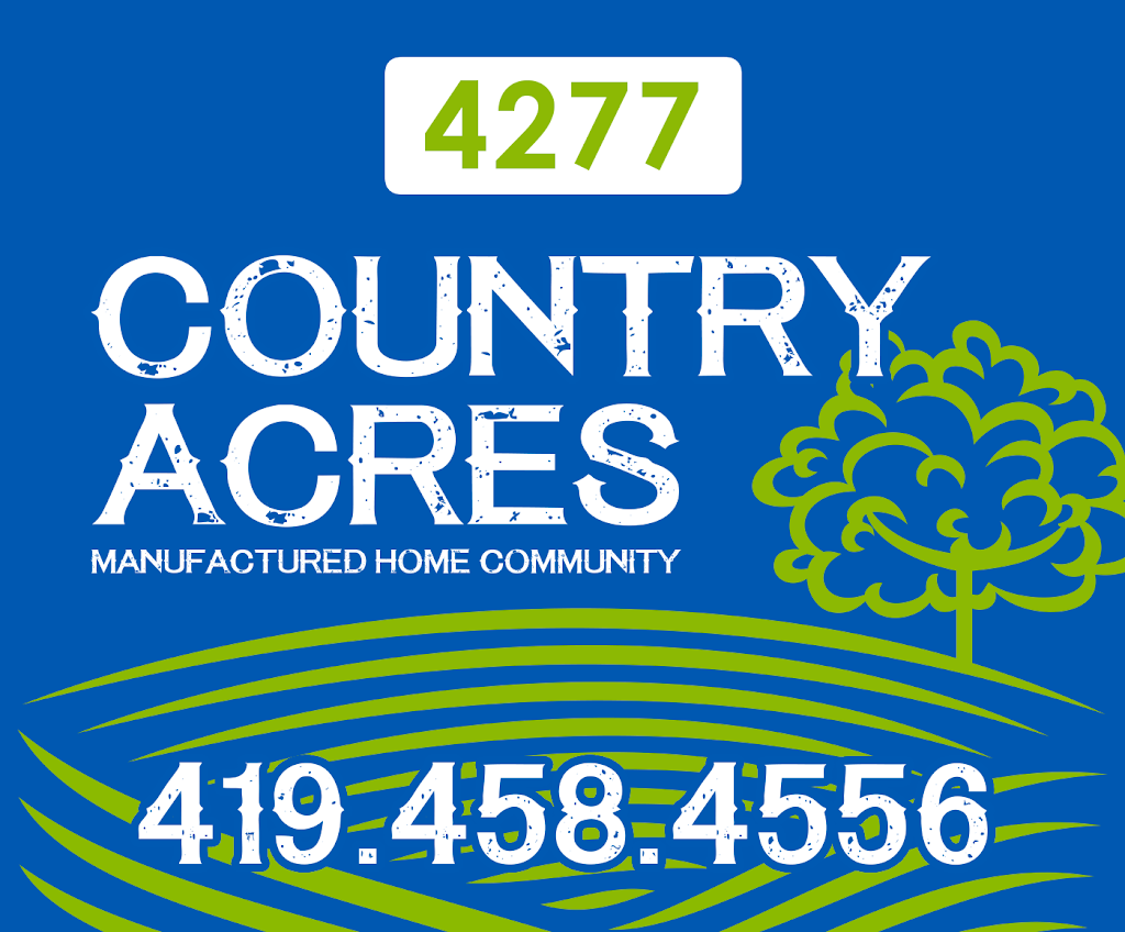 Country Acres Mobile Home Community | 4277 Co Rd 220, Findlay, OH 45840, USA | Phone: (419) 458-4556