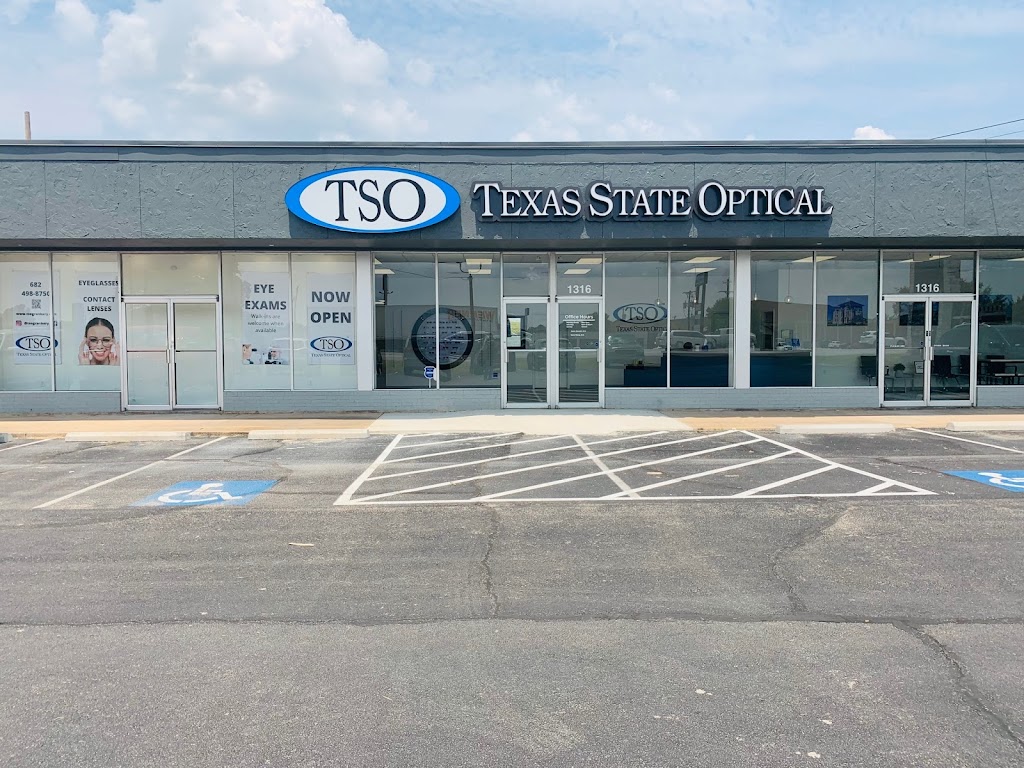 Texas State Optical - Granbury | 1316 East US Hwy 377, Granbury, TX 76048, USA | Phone: (682) 444-7055