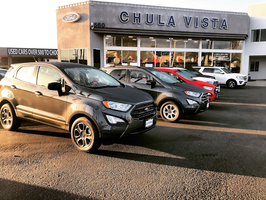 Chula Vista Ford | 560 Auto Park Dr, Chula Vista, CA 91911, USA | Phone: (619) 489-5334