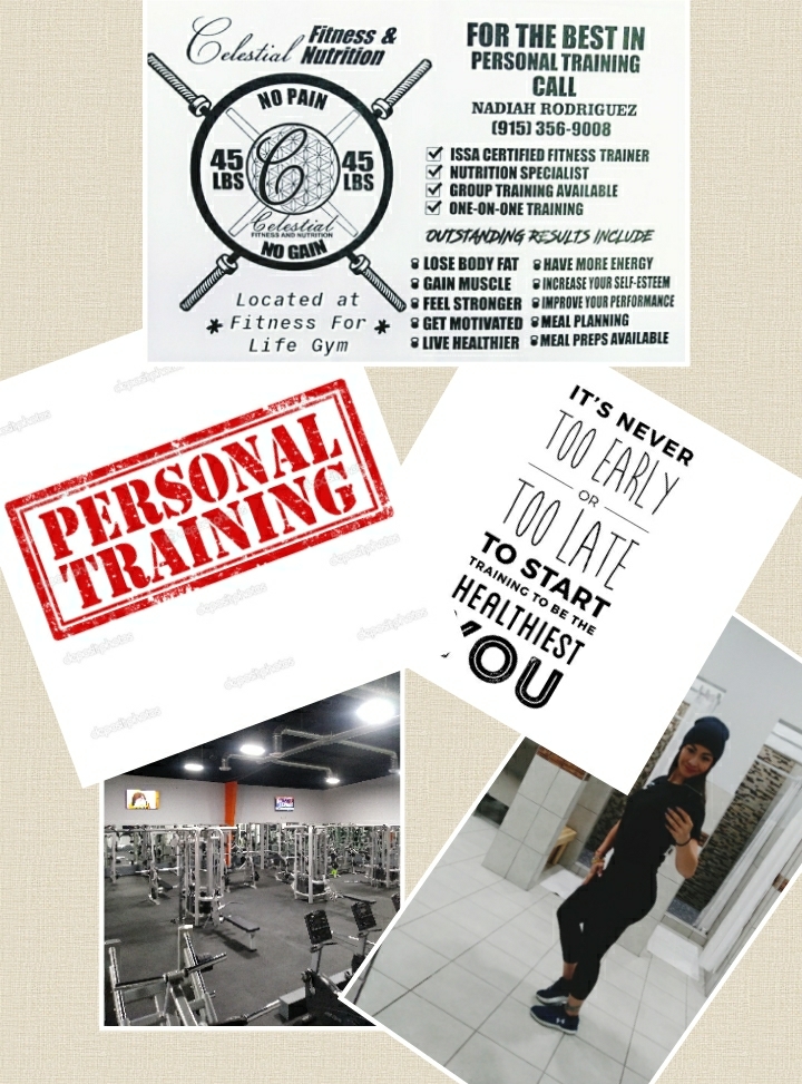 Celestial Fitness and Nutrition | Fitness For Life Gym, 12821 Montana Ave suite A, El Paso, TX 79938 | Phone: (915) 356-9008