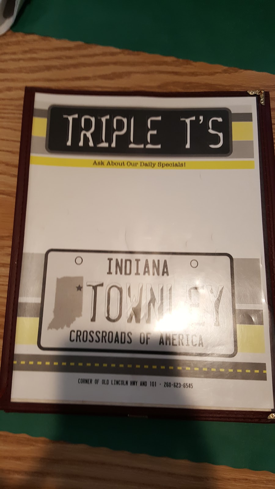 Triple Ts | 21313 Lincoln Hwy E, Monroeville, IN 46773, USA | Phone: (260) 623-6545