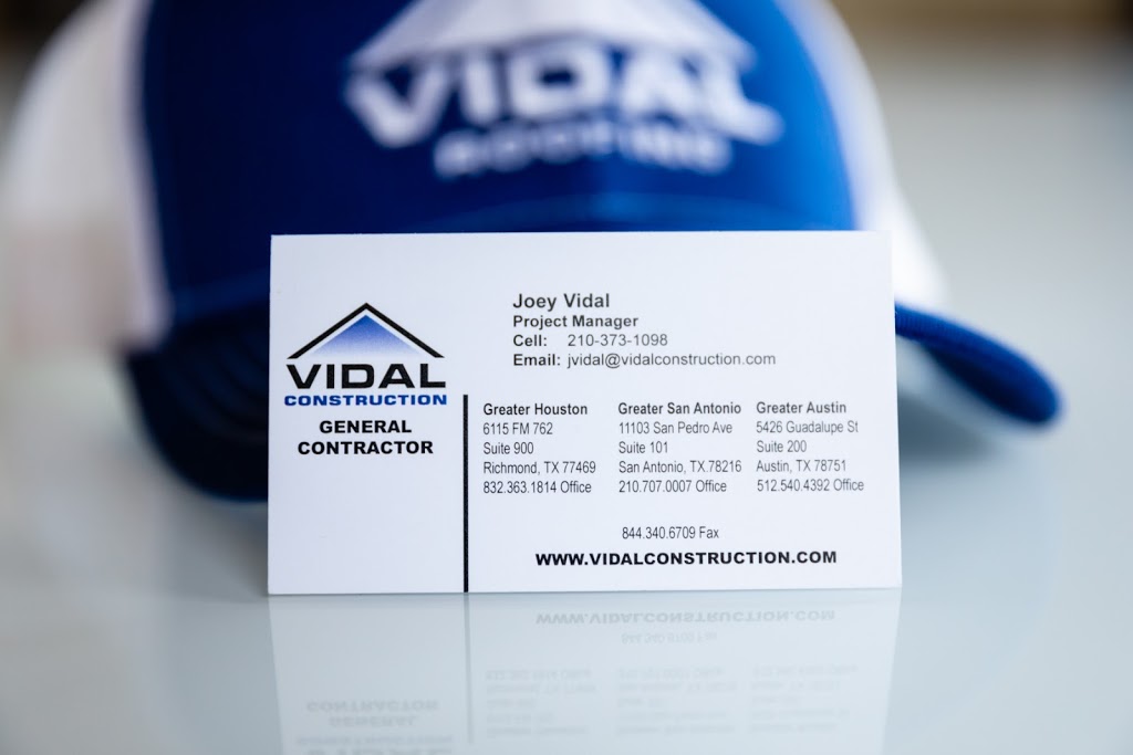 Vidal Construction | 10926 Braun Rd, San Antonio, TX 78254, USA | Phone: (210) 707-0007