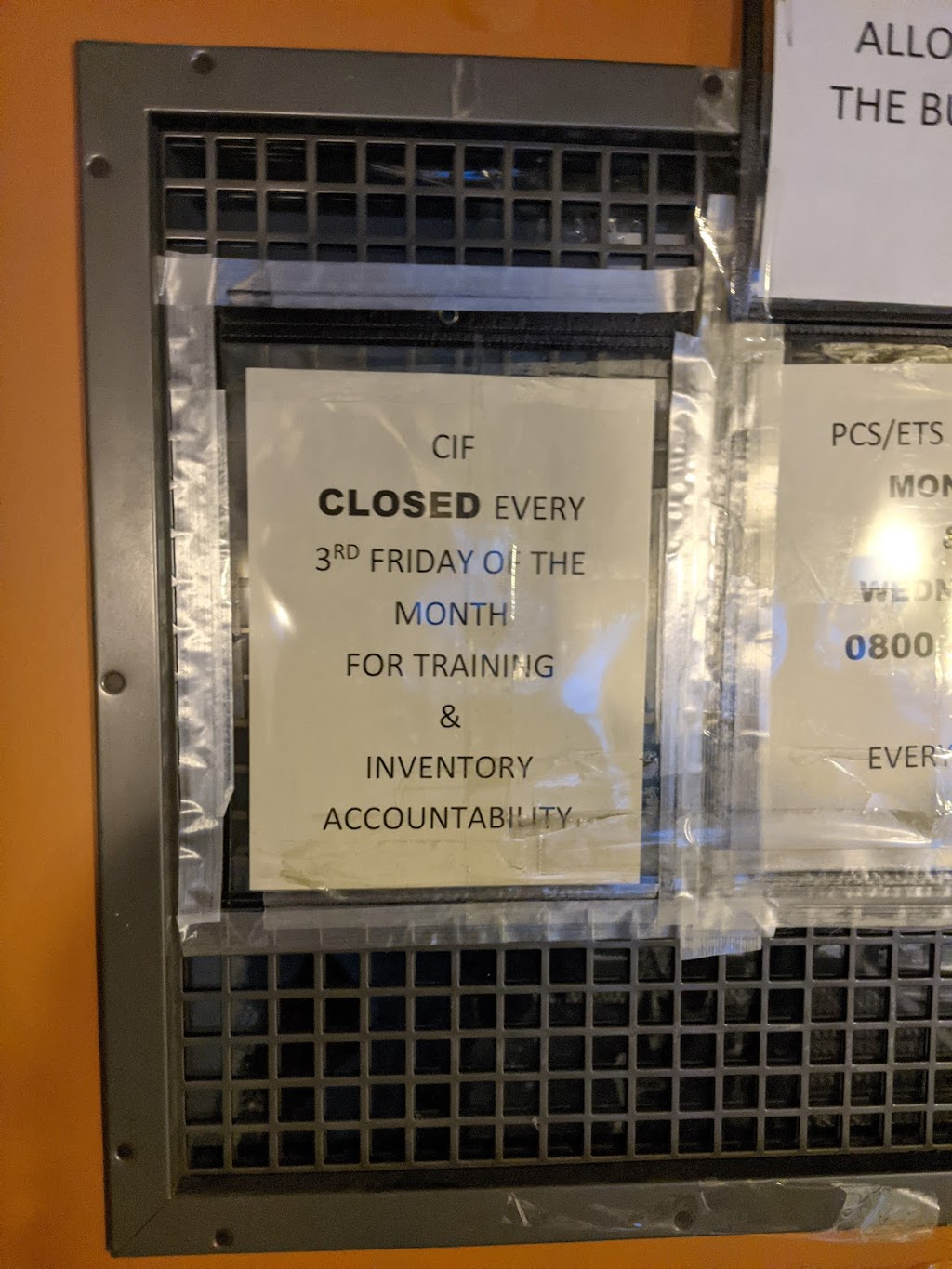 BLDG 804 CIF | Centeral Issue Facility, 804 Warehouse St, Anchorage, AK 99505, USA | Phone: (907) 384-1821