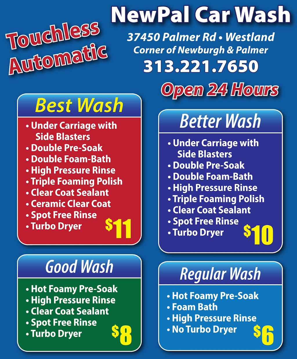 New Pal Car Wash | 37450 Palmer Rd, Westland, MI 48186, USA | Phone: (313) 221-7650