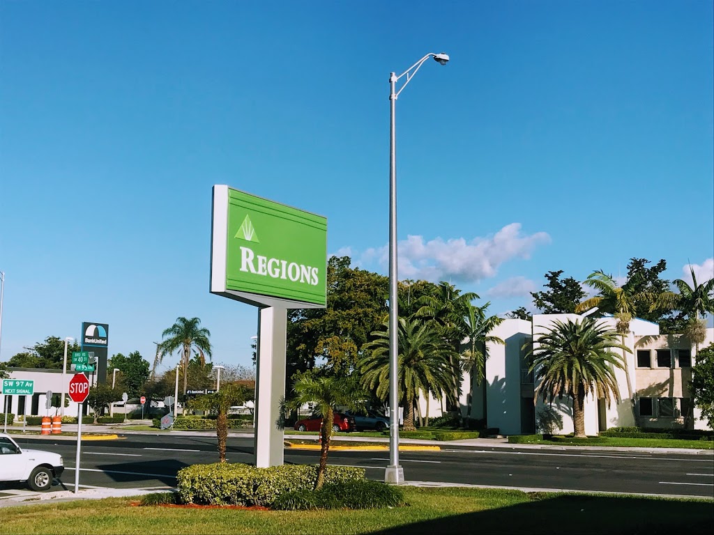 Regions Bank | 9450 SW 40th St, Miami, FL 33165, USA | Phone: (786) 637-6200