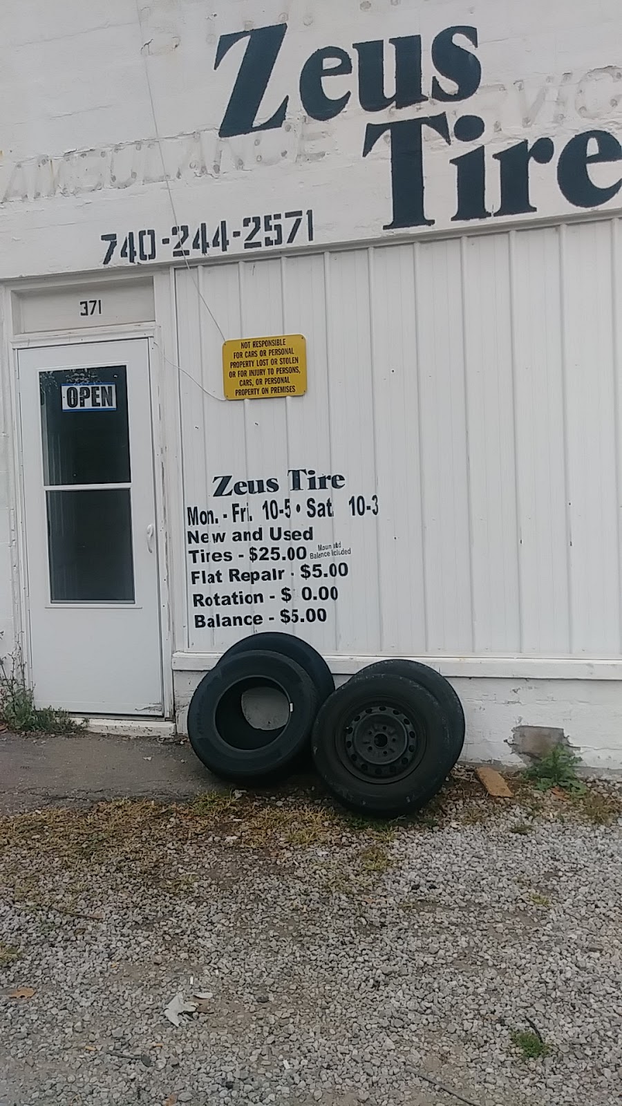 Zeus Tire | 371 N Sandusky St, Delaware, OH 43015 | Phone: (740) 244-2571