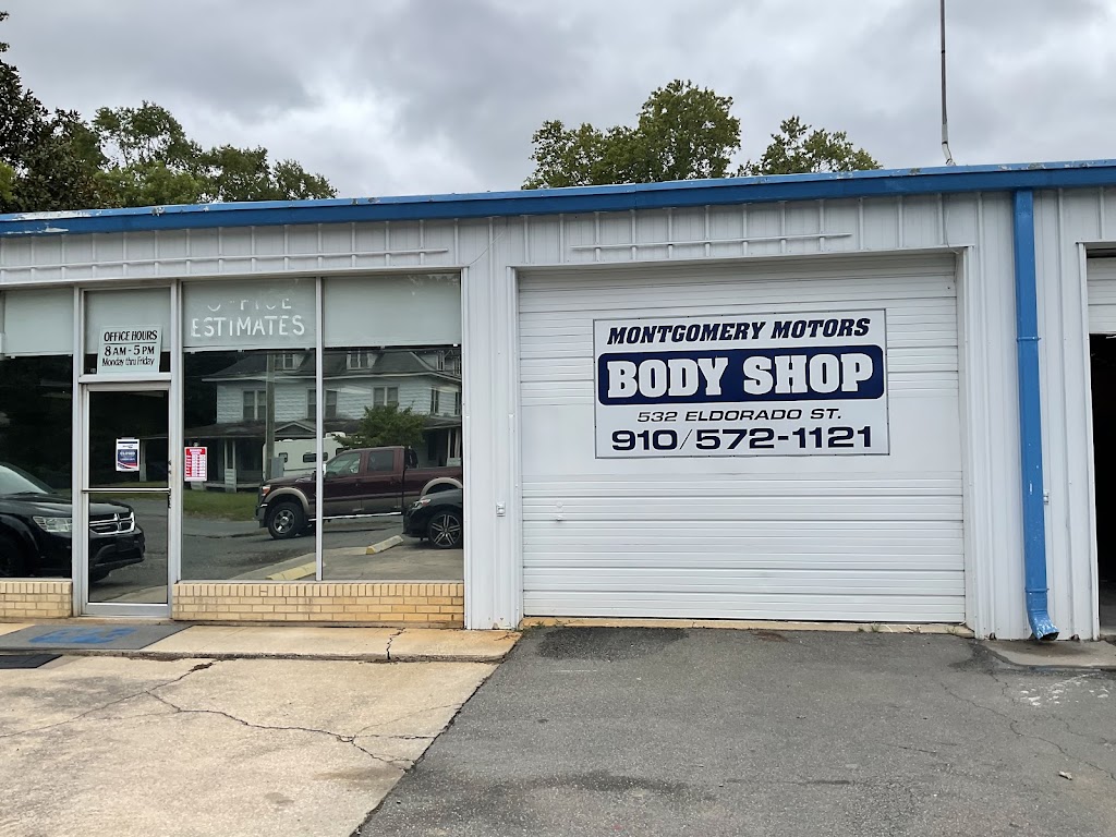 Montgomery Ford Lincoln Bodyshop | 532 Eldorado St, Troy, NC 27371, USA | Phone: (910) 572-1121