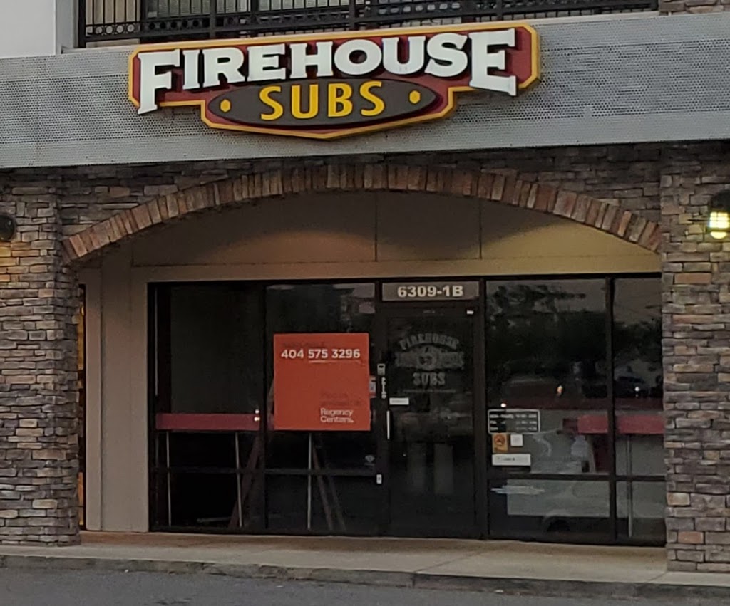 Firehouse Subs Glenridge Springs | 5610 Glenridge Dr Ste 102, Sandy Springs, GA 30342, USA | Phone: (678) 705-8878