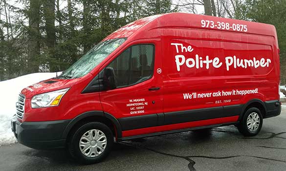 The Polite Plumber | 124 Hillcrest Ave, Ledgewood, NJ 07852, USA | Phone: (973) 398-0875