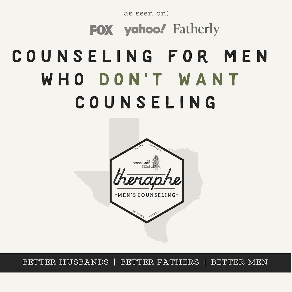 THERAPHE - Mens Counseling | 8350 Ashlane Way Ste 103, The Woodlands, TX 77382, USA | Phone: (970) 300-3424