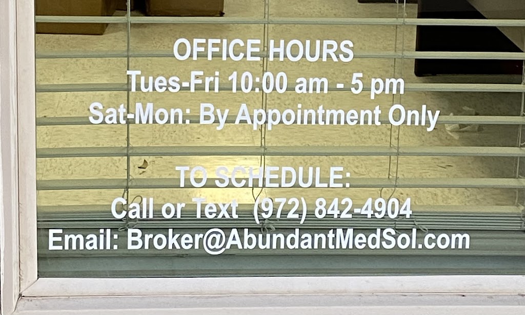 Abundant Medicare Solutions | 206 TX-342 Ste D, Red Oak, TX 75154, USA | Phone: (972) 842-4904