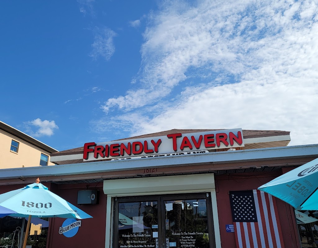 Friendly Tavern | 18121 Gulf Blvd, Redington Shores, FL 33708, USA | Phone: (727) 393-4470