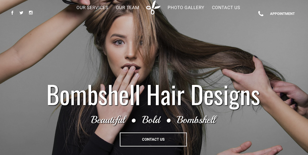 Bombshell Hair Designs of Columbus | 116 N Dickason Blvd, Columbus, WI 53925, USA | Phone: (608) 220-6205