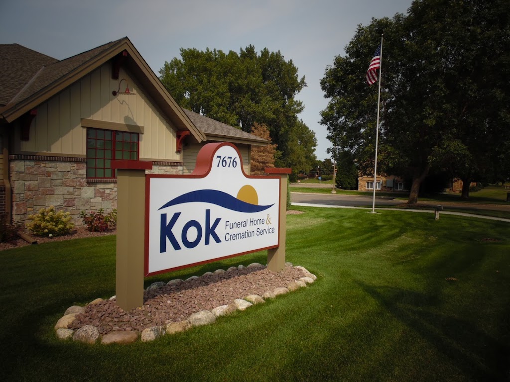 Kok Funeral Home & Cremation Service | 7676 80th St S, Cottage Grove, MN 55016, USA | Phone: (651) 459-2875