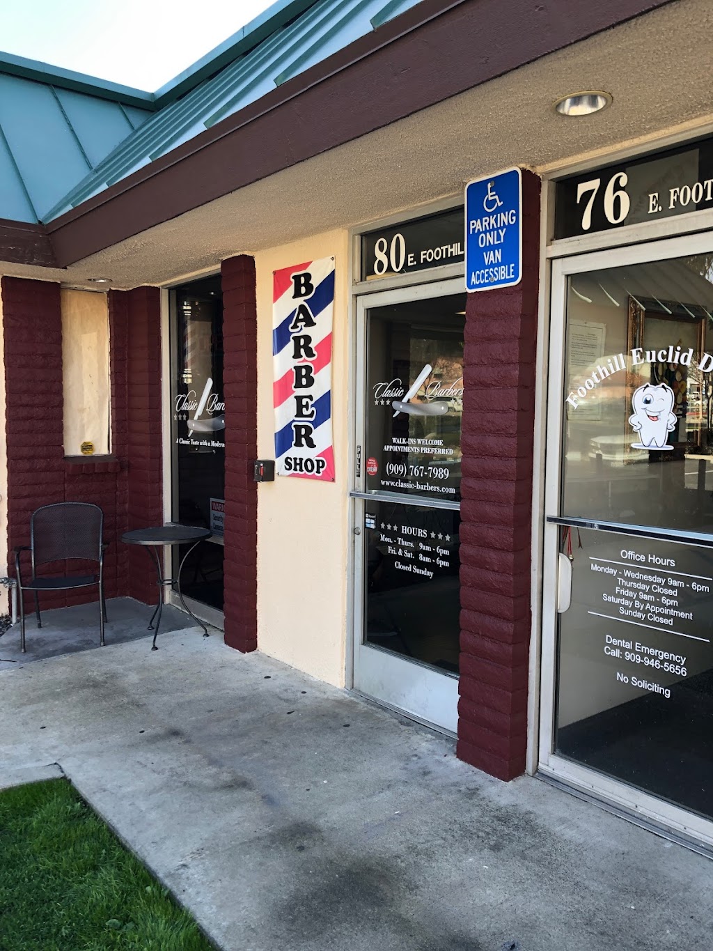 Classic Barbers | 80 E Foothill Blvd, Upland, CA 91786, USA | Phone: (909) 767-7989