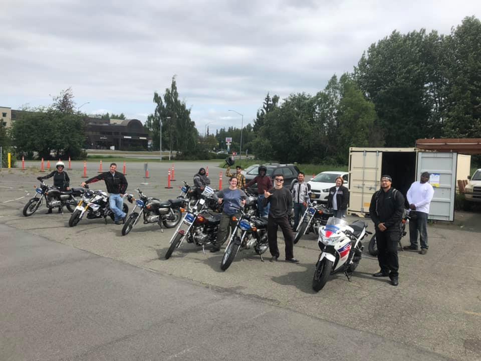 A.B.A.T.E. of Anchorage Motorcycle Training Range | Parking Lot w/Tan Connex, 3720 E Tudor Rd, Anchorage, AK 99507, USA | Phone: (907) 562-2339