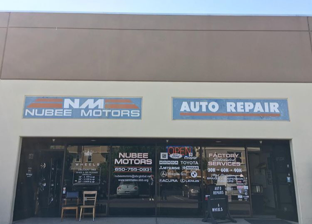 Nubee Motors Auto Repair/wheel & tire store | 1427 Mission Rd unit B, South San Francisco, CA 94080, USA | Phone: (650) 755-0931