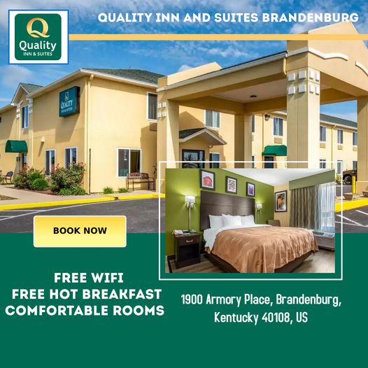 Quality Inn & Suites | 1900 Armory Rd, Brandenburg, KY 40108, USA | Phone: (270) 422-1700