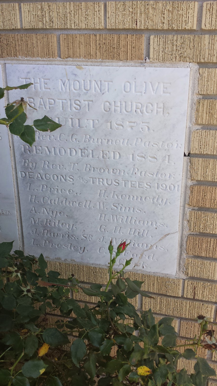 Mt Olive Baptist Church | Darrow, LA 70725, USA | Phone: (225) 473-1570