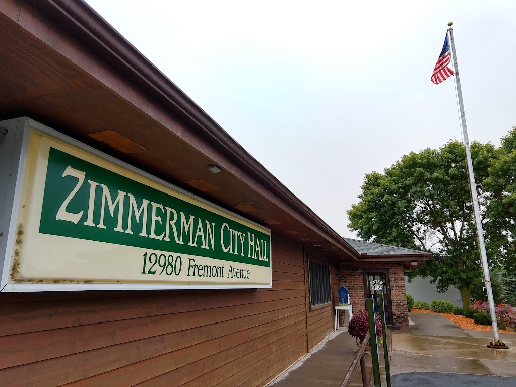 Zimmerman City Hall | 12980 Fremont Ave, Zimmerman, MN 55398, USA | Phone: (763) 856-4666