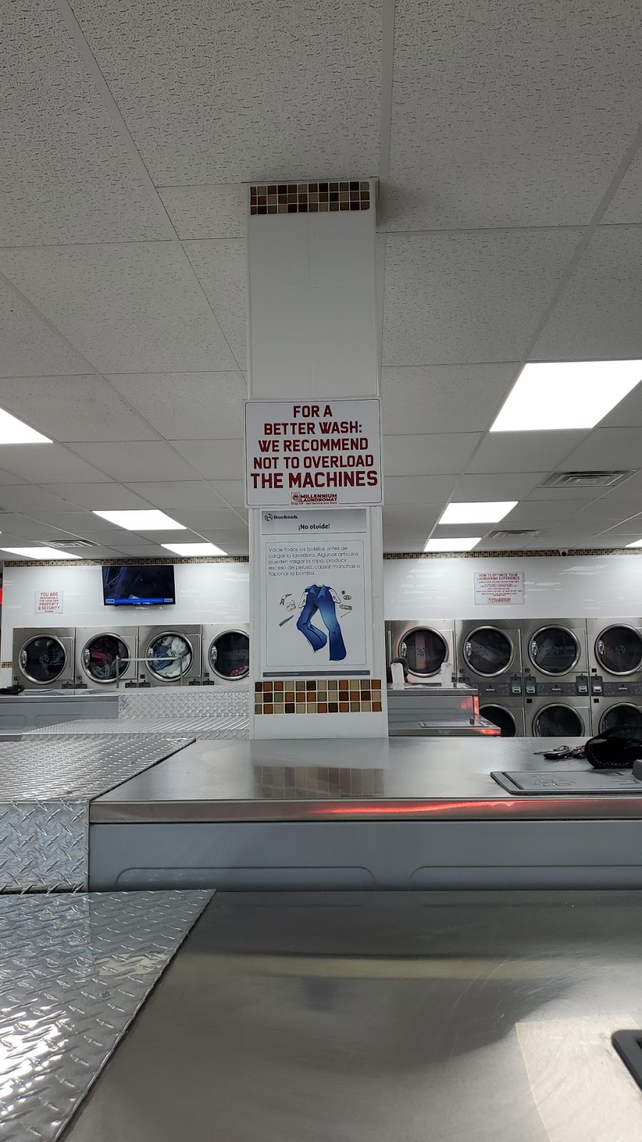 Millennium Laundromat | 1170 Grand Ave, South Hempstead, NY 11550, USA | Phone: (516) 414-0606