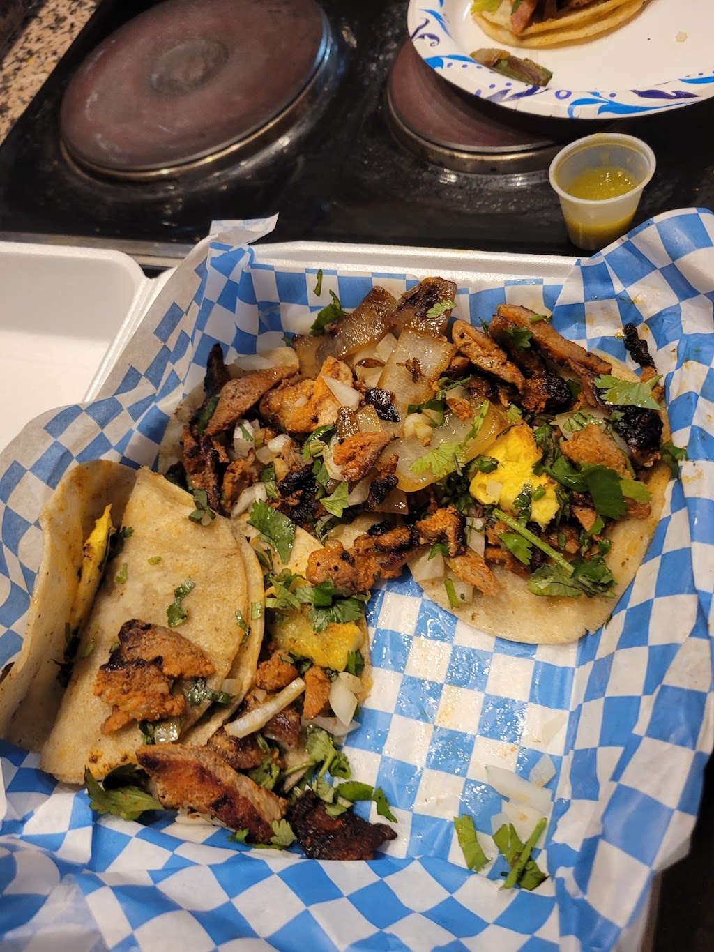 Taqueria Blue tortilla Az food truck | 715 E McKellips Rd, Mesa, AZ 85203, USA | Phone: (480) 599-9471