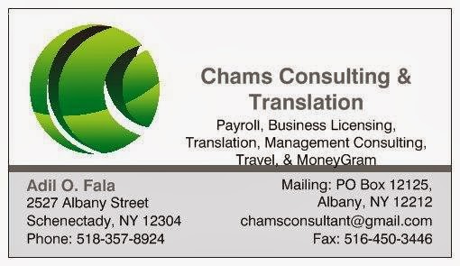 Chams Consulting & Translation | 2527 Albany St, Schenectady, NY 12304, USA | Phone: (518) 253-5362