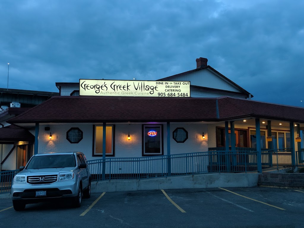 Georges Greek Village | 535 Queenston St, St. Catharines, ON L2R 7K6, Canada | Phone: (905) 684-5484