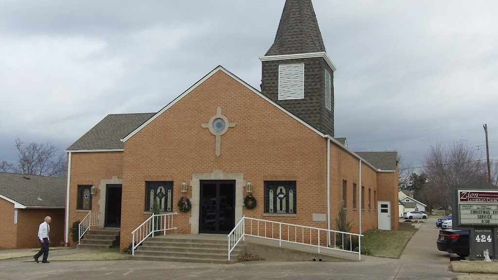Zion Lutheran Church | 424 E Warner Ave, Guthrie, OK 73044, USA | Phone: (405) 282-3914