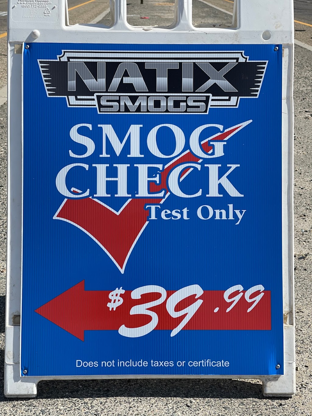 NATIX SMOGS | 26260 N Mooney Blvd, Tulare, CA 93274, USA | Phone: (559) 788-9913