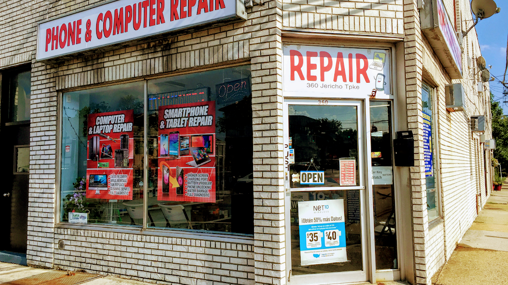 Cell phone & Computer Repair Center | 360 Jericho Turnpike, Floral Park, NY 11001, USA | Phone: (516) 519-8808