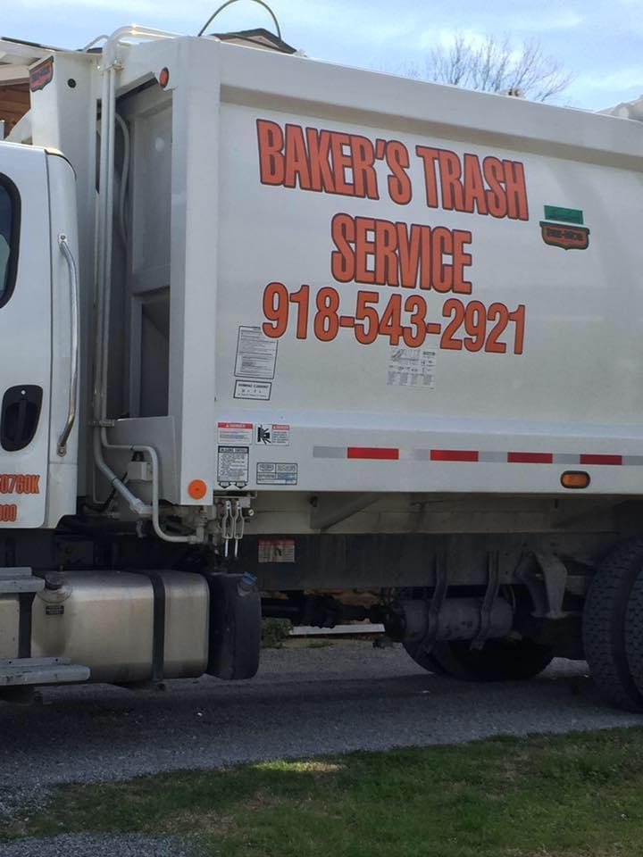 Baker Trash Services Inc | 29516 S 4170 Rd, Inola, OK 74036, USA | Phone: (918) 543-2921