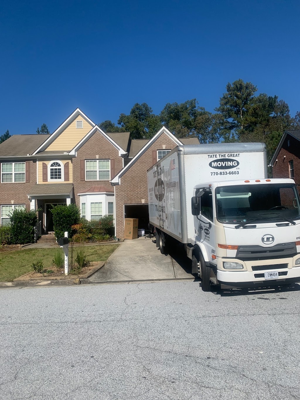 Tate The Great Moving Company, LLC | 963 N Burnt Hickory Rd SUITE -J, Douglasville, GA 30134, USA | Phone: (770) 833-6603