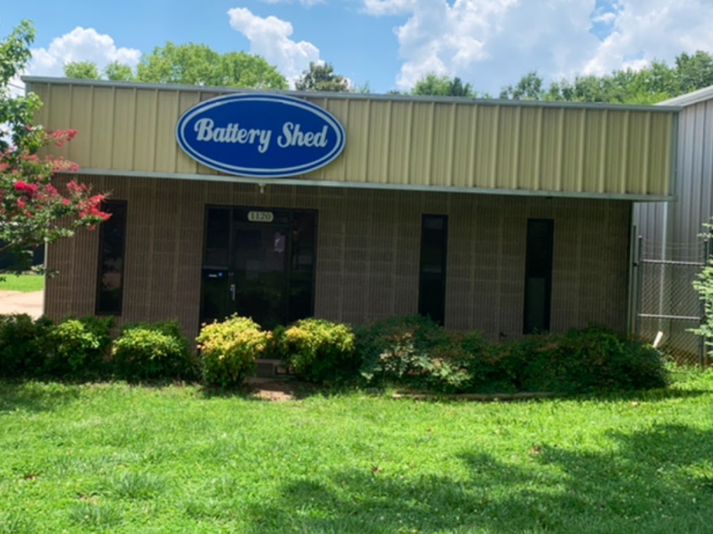 Battery Shed | 1120 Commercial Ave, Charlotte, NC 28205, USA | Phone: (704) 598-3882