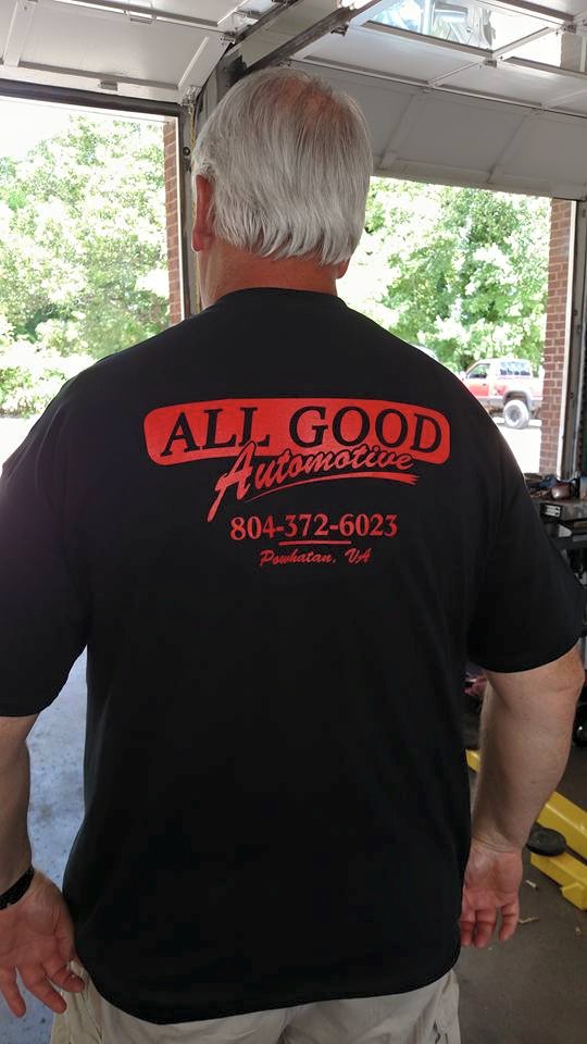 All Good Automotive | 3366 Anderson Hwy, Powhatan, VA 23139, USA | Phone: (804) 372-6023